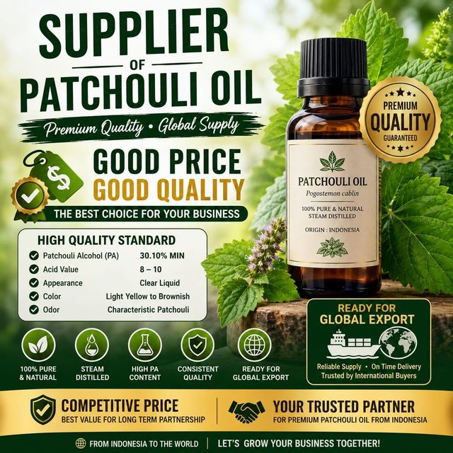 Patchouli essential oil Volume 200KG Stainless steel Drum, 30 ml - Image 2