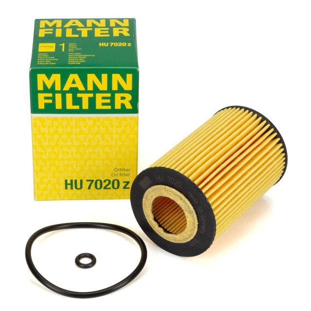 Original MANN-FILTER Oil Filter HU 7020 z – Oil Filter Set with Gasket / Gasket Set – For Passenger Cars - Image 4