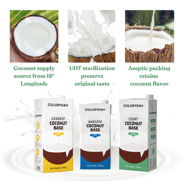 Premium Quality ready to drink light coconut drink 1L specially for bubble tea pearls dessert fruit juice & smoothie for export - Image 4