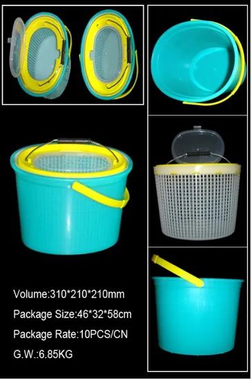 MB9325 Round Fishing Box 200Pcs MOQ 10000Mnth 1Y Std Carton Model NO. MB9325 Origin Shandong, China Min. Order: 200 Pieces - Image 1