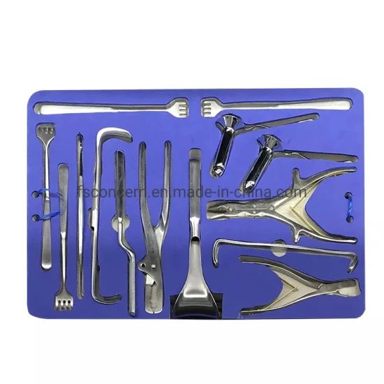 Medical Orthopaedic Operation Fragment Bone Surgery Kits Basic Orthopedic Surgical Instrument Set - Image 1