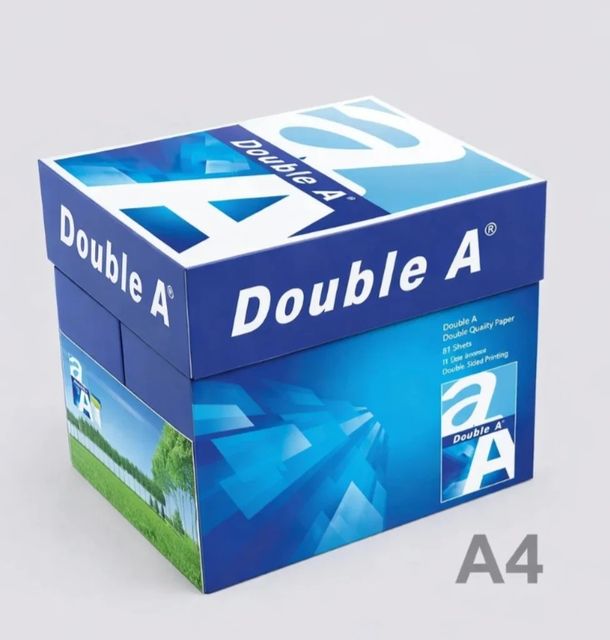 Double A4 Paper DOUBLE A 80Gsm A4 Printing Paper Premium Double A A4 Paper: High-Quality 80gsm Copy Paper – product photo 2, product detail gallery