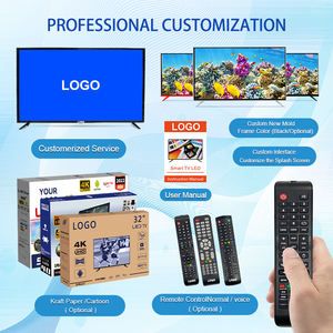 OEM Large Android 4K Screen LED Smart TVs HD 120Hz 43inch 55inch 60inch 65inch 72inch 85inch Bluetooth & Wifi for Hotels - Image 5