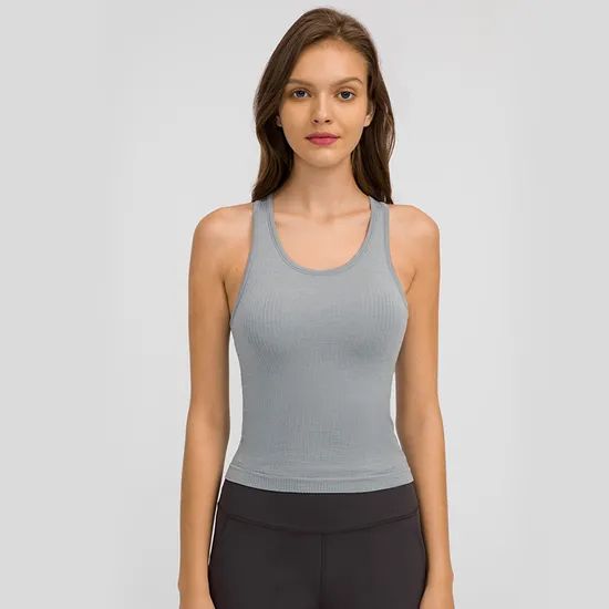 Disposable Factory Crop Tank Tops Yoga Workout Wholesale Fitness Wear Tanktop Razorback Tank Top - Image 1