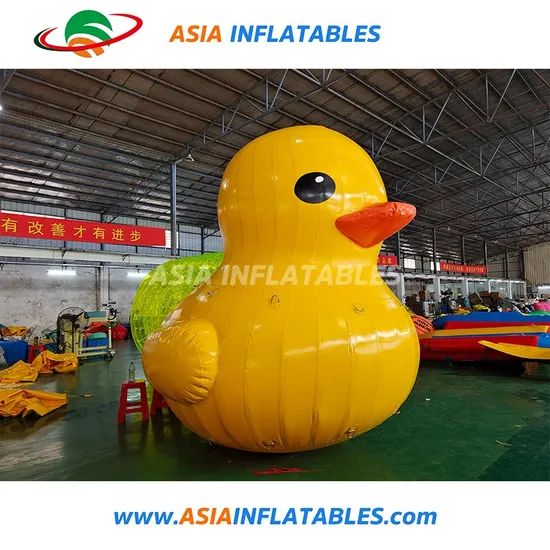 Custom Rubber Inflatable Yellow Duck Animal Character, Inflatable Cartoon Mascot Advertising - Image 6