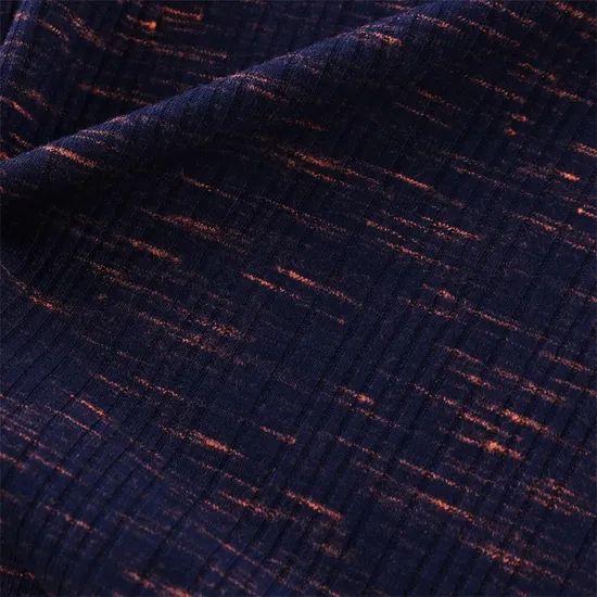 Yigao Textile Hot Selling 30s Rayon Polyester Rib Knit Fabric Garment Fabric - Image 2