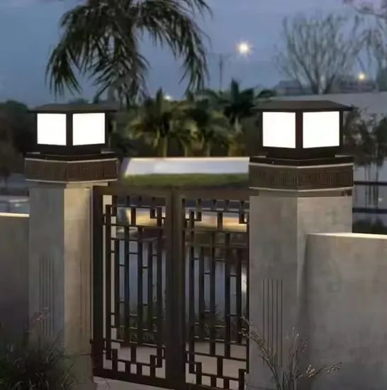 Waterproof Fence LED Garden Patio Outdoor Solar Post Light Voltage 6V Material ABS Trademark ODM IP Rating IP65 Model NO. - Image 4