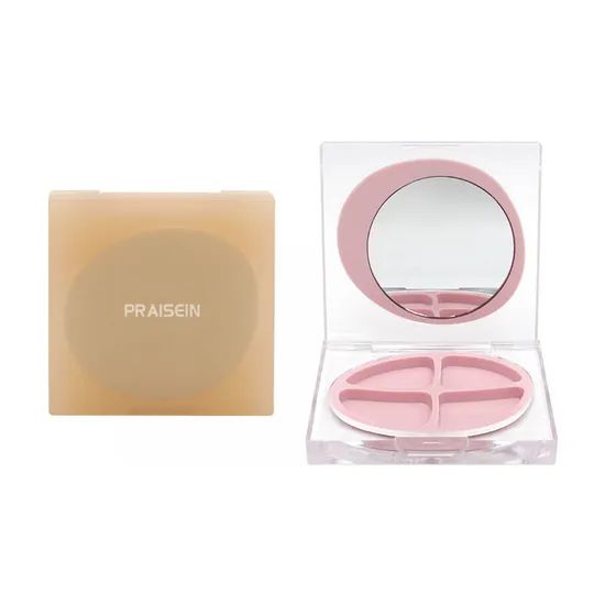 4 Color Eye Shadow Box Container Square Transparent Plastic Eye Shadow Packaging - Image 6