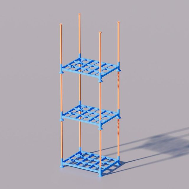 High-density storage racks for palletized goods Weight (kg) 50-100 Color Blue, Customizable, Green, Orange Load Capacity 1,000 – 1,500+ Kg Per Pallet - Image 4