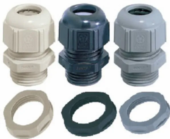 Cables Glands & Accessories Material Brass, Plastic Materials Plastic Or Brass Sealing Type Hermetically Sealed Cable Centering Perfectly - Image 1