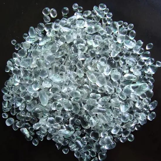 Clear Color Irregular Glass Bead for Swimming Pool - Image 1