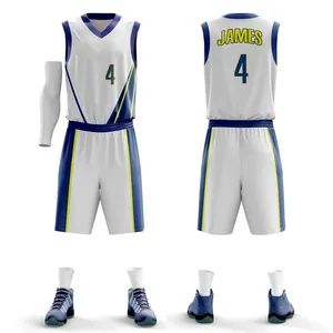 Plaid Logo Design Custom Sublimation Basketball Wear Type Suit Size Xs-6XL MOQ Low MOQ Origin China Gender Unisex Color Any Color - Image 4