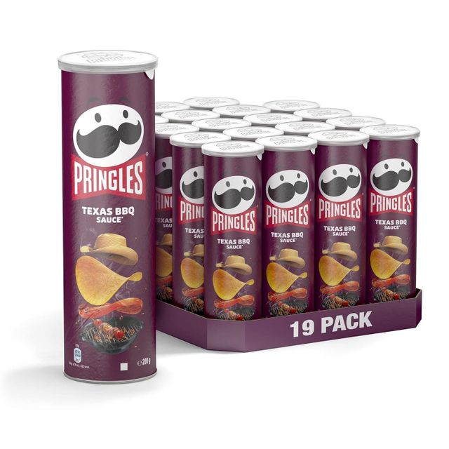 Pringles 185g 200g Sour Cream And Onion Flavor Delicious Crispy Potato Chips Perfect For Sharing At Home Or Parties - Image 4