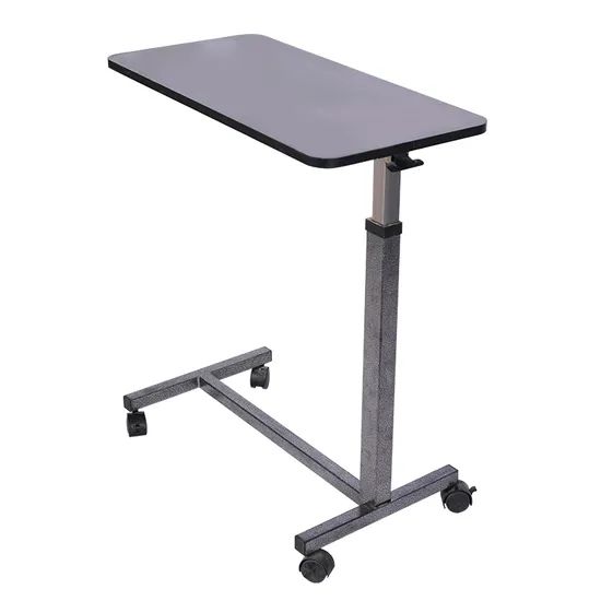 Mobile Dining Table for Hospital Beds Warranty 1year Model NO. T005 Folded Unfolded Material Plastic Trademark Haoshen Specification 0.08 - Image 1