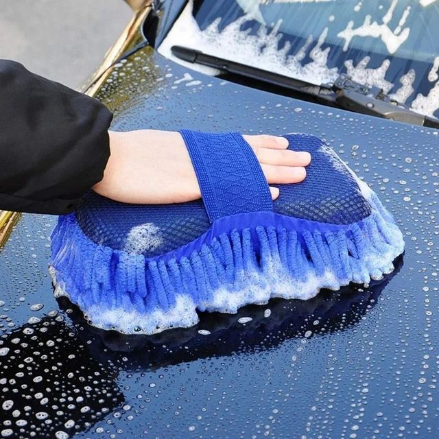 Car Wash Sponge Type sponge Absorbency High Color multi color Usage car washing Packaging Type bag Material Microfiber Wash Type Hand - Image 4