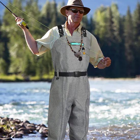 Customized Color Breathable Rip-Stop Stocking Hipper Fishing Waders - Image 5