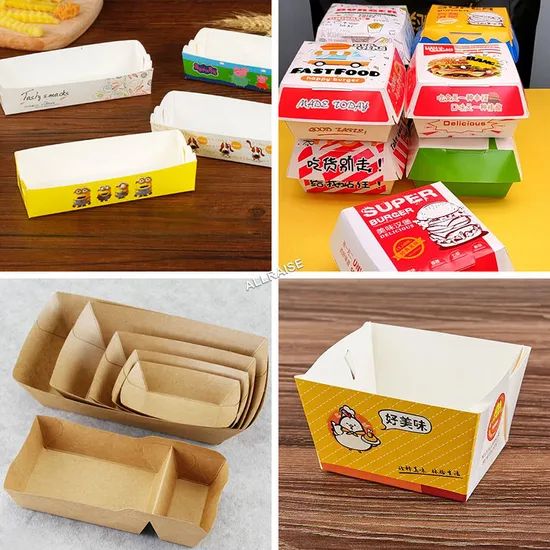Factory Price Paper Carton Box Erecting Forming Machine Hamburger Box Making Machine - Image 6