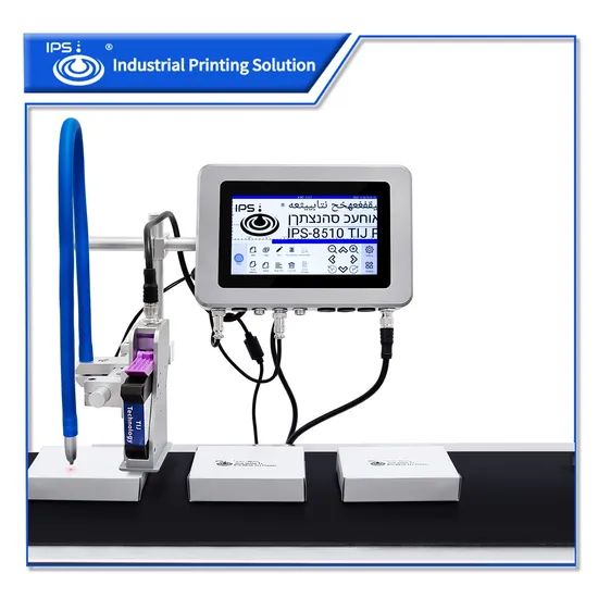 Double Head 25.4mm Tij 2.5 Thermal Inkjet Printer Stable Smart Expiry Date Coding Machine Arabic Russian Language - Image 2