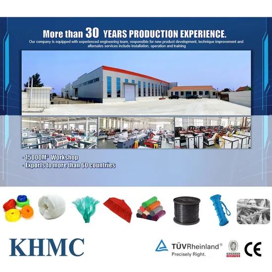 Plastic PA Nylon Trimmer Line Making Machine Pet Monofilament Extruder for Rope - Image 3