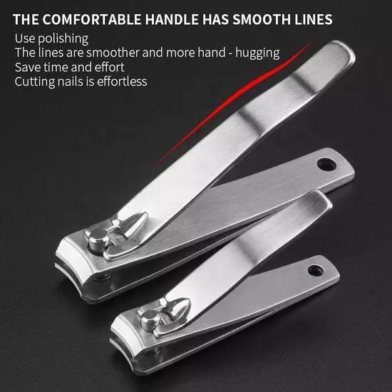 Classic Stainless Steel Nail Clippers - Image 6
