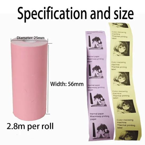 New Color Direct Printing Miaomiao Machine Thermal Self-Adhesive Paper - Image 2