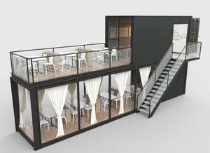Customized Container Shop Made by Solid Sea Container House Origin China Warranty 1 Year HS Code 9406900090 Certification ISO, - Image 5
