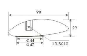 Unique Zinc Alloy Faucet Handle Finish Chrome Trademark OEM Origin Ningbo Rotary Rotary Spec. OEM Made Model NO. FH-20 Certification - Image 6