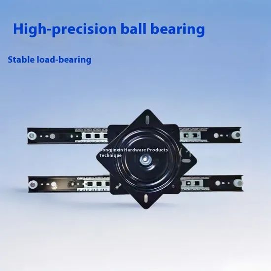 Rotating Sliding Mechanism Retractable Telescopic Integrated with Extendable Dining Kitchen Adjustable Moveable Lsland Table Hardw - Image 2