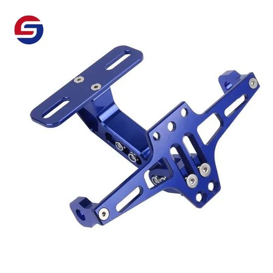 Motorcycle Msx Adjustable License Plate Frame Bws Large Displacement Modified Electric Motorcycle Aluminum Alloy Aircraft License Frame - Image 2