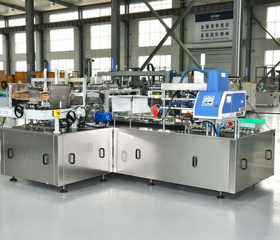 Reliable High-Speed/Full Automatic Carton Packing Machine for PET/Glass Bottles/Can Products Wrap-Around Case Packer Customized Production Line - Image 4