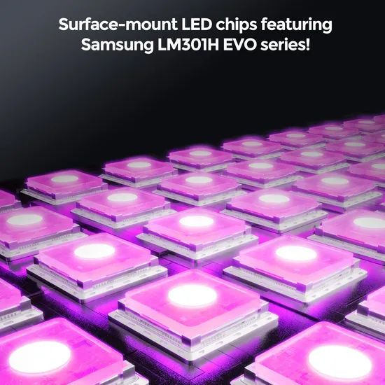 Side-Lighting High Luminous Intensity Density Waterproof Embedded LED Plant Grow Light for Indoor Greenhouse - Image 4