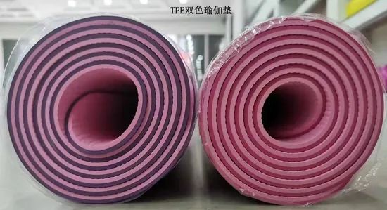 Eco Friendly 10mm Home Exercise Gym Workout Sports Non Slip Custom Fitness Branded TPE PU Yoga Mat - Image 4