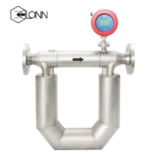 Bunker Oil Digital Display Mass Flowmeter Corilolis Mass Flow Sensor - Image 1