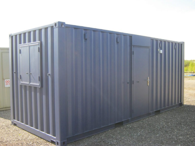 Steel Cabins / 20Ft x 8Ft Steel Anti-Vandal Office Cabin - Image 4