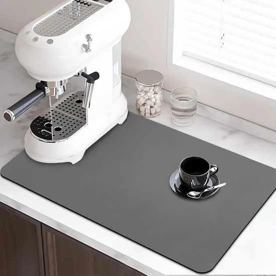 Kitchen Diatomaceous Earth Dry Mat Dish Drying Mats for Kitchen Counter - Image 2