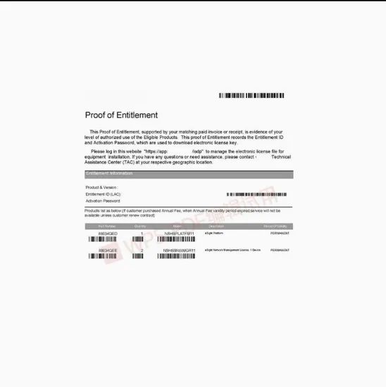 LAC6800VBS 81401094 Basic Software License Ports 16 Origin China HS Code 8517623200 Model NO. LAC6800VBS Port Structure - Image 2