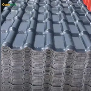 Free Sample High Quality ASA Synthetic Resin UPVC Roof Sheet PVC Roof Tile - Image 4