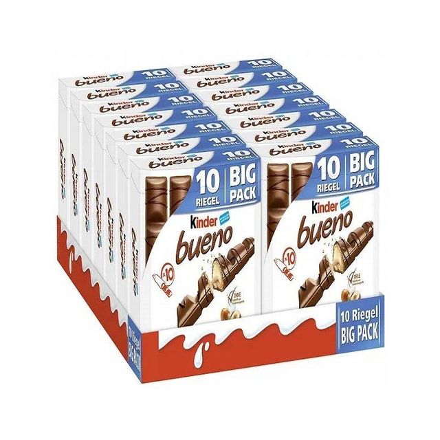 Kinder Bueno Cream Filled Wafer Bar Import Export Supply For Sale - Image 3