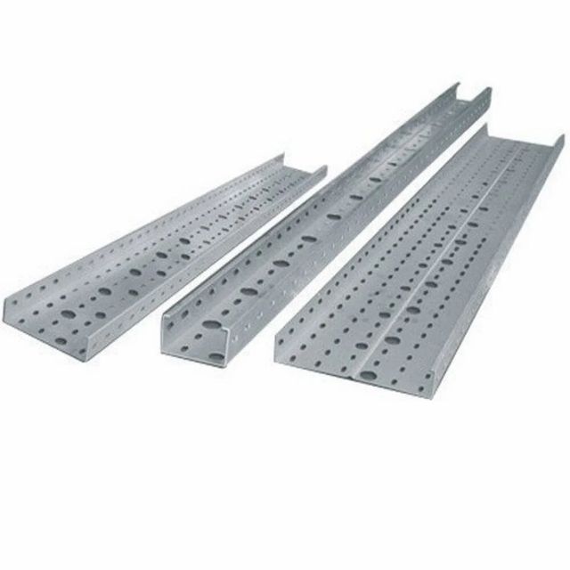 Mild Steel 2.5 mm MS Perforated Cable Tray Color Silver Shape Rectangular Product Cable Tray Material Mild Steel Sheet Thickness 2.5 - Image 1