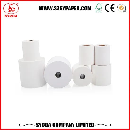 Manufacturer Waterproof Printing 48GSM Paper Thermal Paper Layer 1 Image Black Origin China Trademark SY OEM Available Model NO. - Image 1
