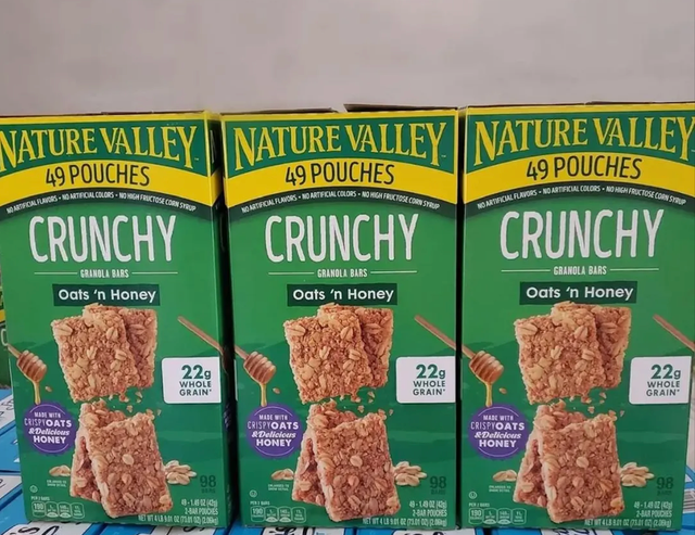RELIABLE SUPPLY OF Nature Valley Crunchy Granola Bars 4 lb Oats ’n Honey (49 Pouches) - Image 3
