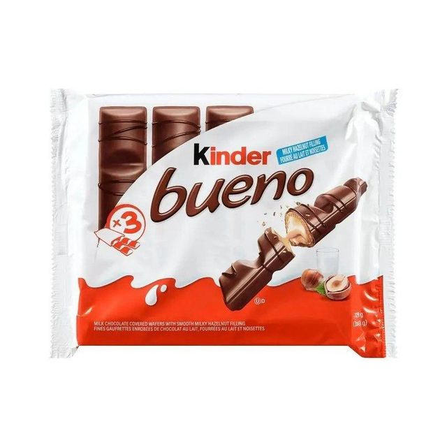 Kinder Bueno Chocolate Wafer Bar Wholesale Supply For Sale - Image 4
