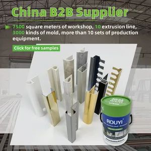 Factory Building Material Wall Panel Ceramic Tile PVC Tile Trim - Image 3