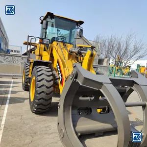 Low Price China Brand Lovol Forestry Machinery Wood Wheel Loader - Image 2