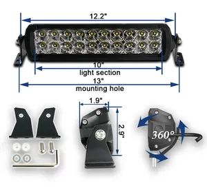 LED Light Bar ATV UTV Accessories Size 30inch Origin China Power 300watt Trademark Aurora Warranty 24months Light Color - Image 2