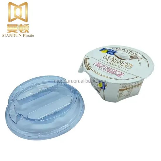 Ice Cream Containers Cup Milkshake Frozen Yogurt PP Mandun Plastic Custom Design Disposable Packing Food Customized Single Wall - Image 4