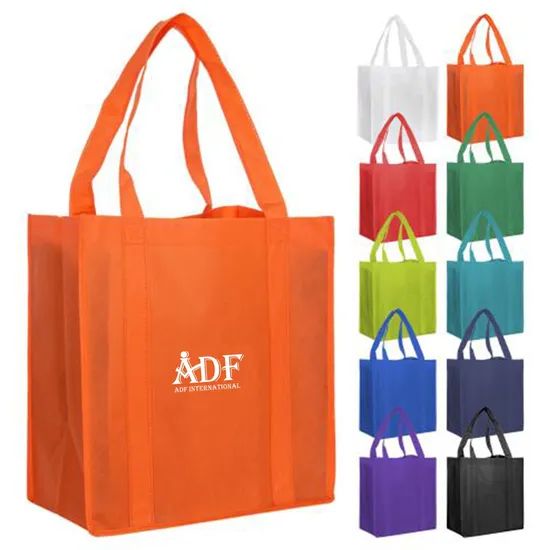 Customized Recycle Non Woven Tote Bags Shopping - Image 1