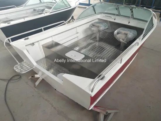 All Welded 16FT Aluminum Fishing Boat - Image 1