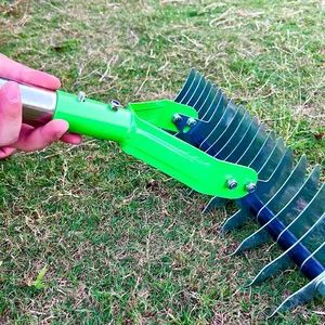 1 3m Lawn Thatch Rake for Grass Care Versatile Garden Dethatching Tool - Image 2