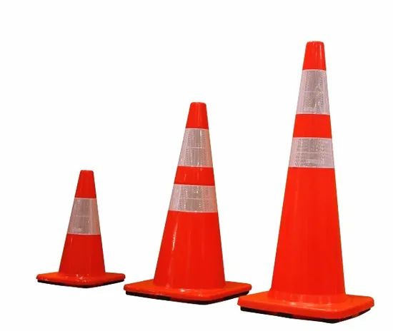 High Quality Safety Traffic Cones PVC Traffic Cones - Image 1